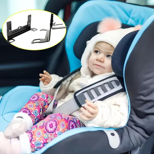 Miniatura 6 de ISOFIX - Soporte de interfaz universal para asiento de automóvil, kit de montaje de anclaje de asiento infantil ISOFIX con conector de cinturón