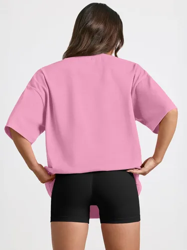 Miniatura 80 de Trendy Queen - Camisetas de entrenamiento de moda para mujer, camisetas atléticas de manga corta para verano y primavera, disponibles en tallas