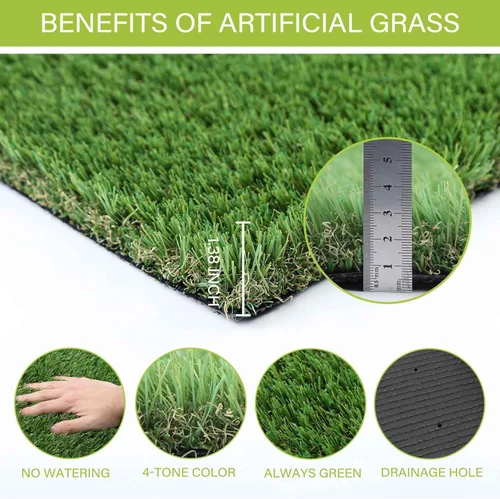 Miniatura 3 de Sunturf Hierba falsa para que los perros orinen, césped artificial para perros, almohadillas para orina de perro, extra grandes, tapetes de césped
