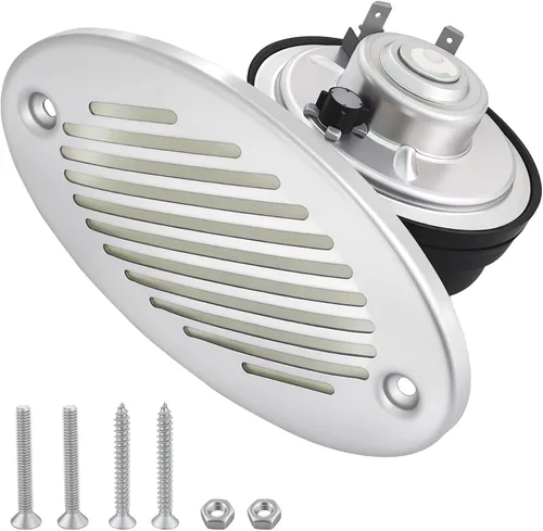 5190512 12V Bocina Marina Oculta de Montaje Empotrado para Barco de Acero Inoxidable 316