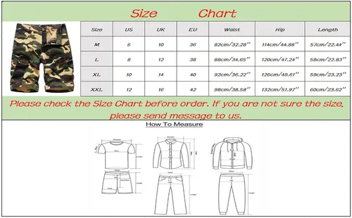 Miniatura 3 de Alalaso Cargo Shorts for Men Ripstop Lightweight Relaxed-Fit Pants Casual Work Tactical Short Trousers with Multi-Pocket