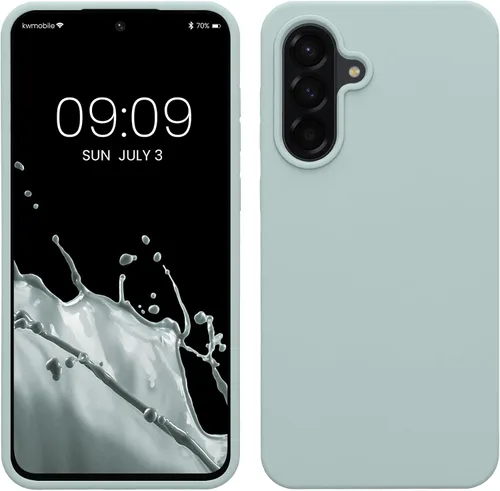 Miniatura 281 de kwmobile Funda Compatible con Samsung Galaxy A14 5G - Funda de teléfono de TPU y silicona con acabado suave - Verde Lima