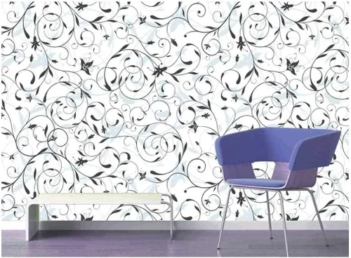 Miniatura 77 de 45 diseños de papel/mural para pared largo estampado