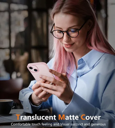 Miniatura 175 de FNTCASE Funda para iPhone 13 Pro-Max: Fundas magnéticas transparentes compatibles con Magsafe Slim anti amarillamiento protección contra caídas