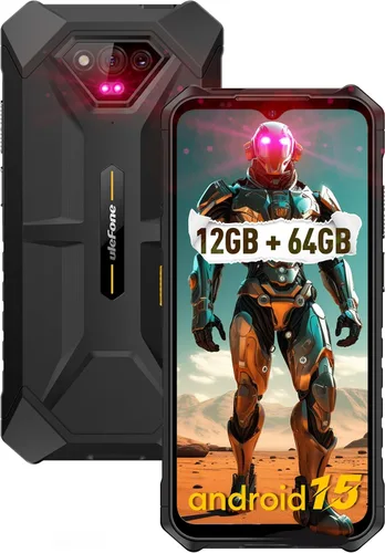 Miniatura 9 de Ulefone Armor X13 - Teléfono inteligente resistente, cámara de visión nocturna de 50 MP+24 MP, octa-core 12 GB RAM 64 GB ROM, pantalla de 6.52