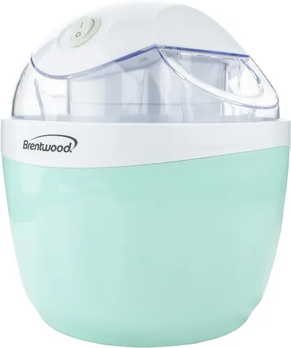 Brentwood TS-1410BL Máquina para hacer helados y sorbetes de 1 cuarto de galón, yogur congelado, gelato y natillas, azul