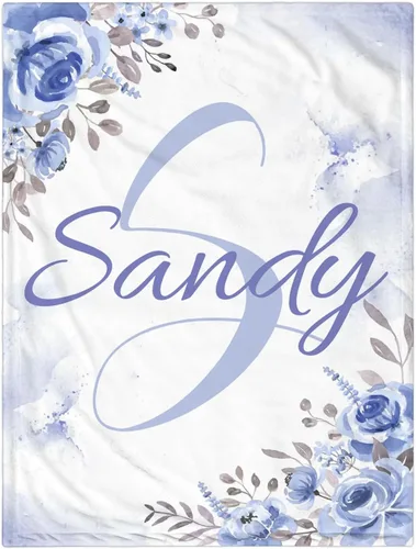 Miniatura 14 de Manta de Bebé Personalizada para Niñas, Manta de Bebé Personalizada con Nombre, Mantas Suaves y Acogedoras Personalizadas con Nombre para Niños