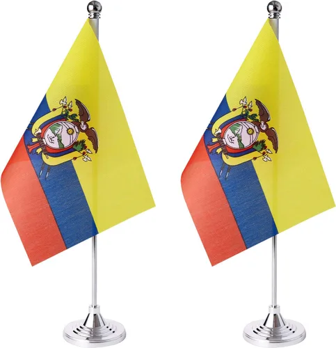 Miniatura 19 de ZXvZYT Paquete de 2 banderas de mesa argentinas con base de soporte, decoración de eventos de festivales internacionales, decoración de oficina