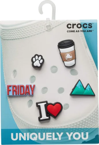 Miniatura 2 de Crocs Jibbitz - Paquete de 5 dijes para zapatos de naturaleza Jibbitz para Crocs