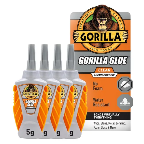 Miniatura 9 de Gorilla Pegamento transparente Micro Precise, 0.18 oz, transparente (paquete de 2)