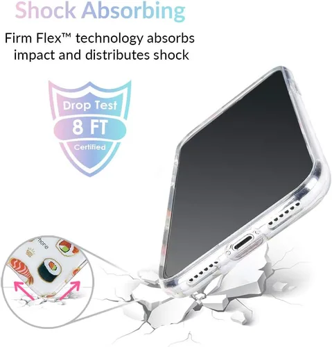 Miniatura 4 de VELVET CAVIAR Compatible con iPhone Xs Max Sushi para mujeres y niñas, bonitas fundas protectoras transparentes para teléfonos