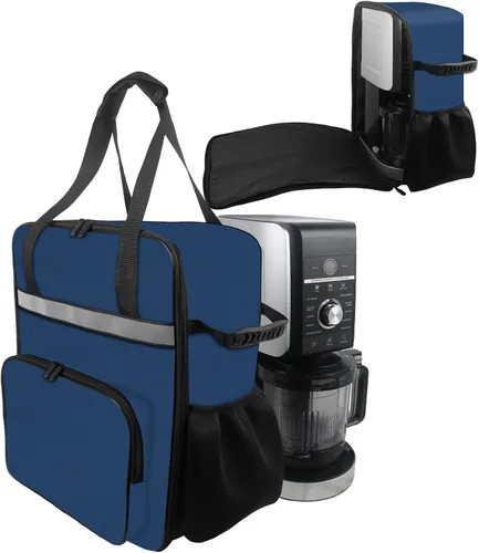 Bolsa de transporte para máquina de helados Ninja CREAMi, portátil para exteriores, bolsa de viaje con diseño de apertura frontal, bolsa de máquina