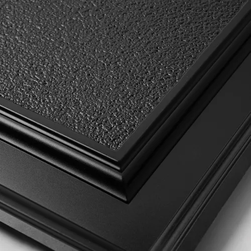 Miniatura 8 de Art3d Azulejos de techo colgantes de 24 x 48 pulgadas, color negro (paquete de 12, 96 pies cuadrados), paneles de revestimiento 3D que se pegan 2 x