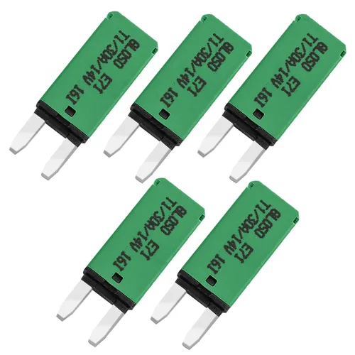 Miniatura 28 de GLOSO Mini disyuntor ATM E71 0.110 in Disyuntores automáticos de 20 amperios de reinicio automático (T1) - 1 paquete (20A)