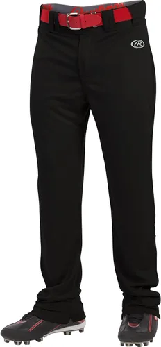 Miniatura 2 de Rawlings Pantalones de béisbol para hombre de la serie Launch Corte semirelajado de longitud completa Tallas para adultos Ribetes Varios