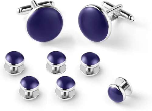 Miniatura 39 de Zealmer gemelos de acero inoxidable 316L para hombres, negocios, bodas, 1 par