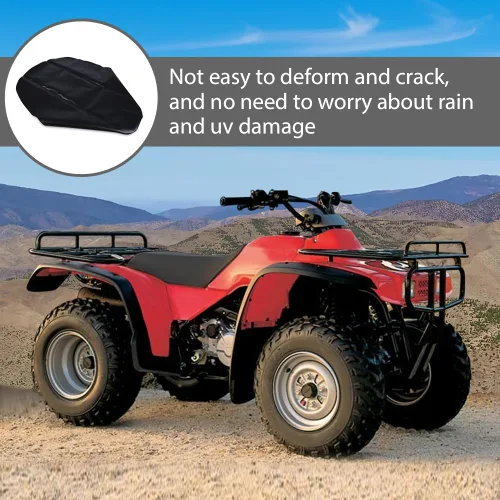 Miniatura 3 de G-PLUS Funda de asiento compatible con Honda Fourtrax 300 1988-2000, funda de asiento negra