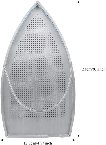 Miniatura 7 de Zapato de planchado, cubierta de zapato de hierro, protector de placa de hierro, hecho de material de aluminio, antiadherente y duradero