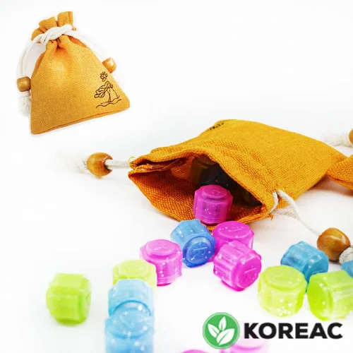 Miniatura 3 de _Gonggi Konggi Gong Gi Korean Jacks Jack Stone Game 15 piezas Niños adultos Juego cerebral una bolsa de la suerte