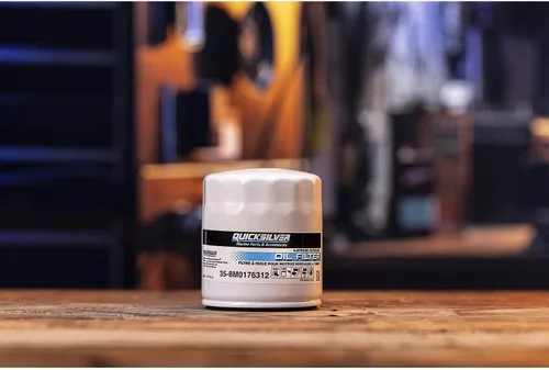 Miniatura 3 de Quicksilver 8M0176312 Filtro de aceite de repuesto para motores fueraborda Mercury seleccionados
