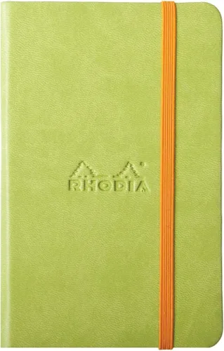 Miniatura 14 de Rhodia Rhodiarama Cuaderno Web A5, 5.5 in x 8.25 in, Rayado - Anís (118746)