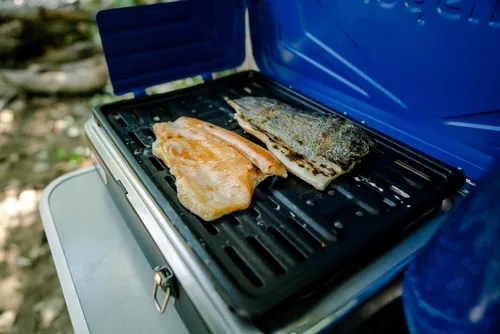 Miniatura 7 de Stansport Combo de estufa de propano y parrilla (206-50)