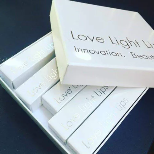Miniatura 5 de Labios ligeros iluminados brillo labial con espejo, 6 magníficos colores Hidratante