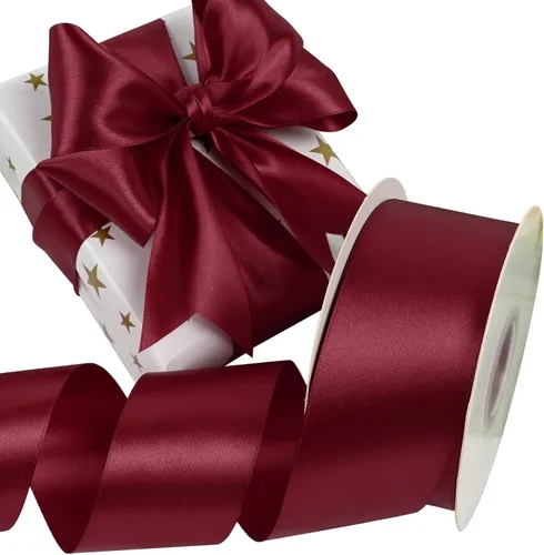 Miniatura 45 de 10 Classic Colors Double Face Satin Ribbon Set 1/8 Inch Polyester Ribbons for Gift Wrapping Fabric Ribbon for Crafts Flower Bouquet Arts Wedding
