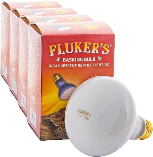 Miniatura 3 de Fluker's Focos de foco Basking para reptiles, color negro, 60 vatios