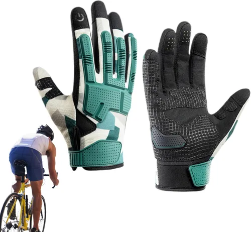 Miniatura 8 de Cycling Gloves, 1 Pair Bicycle Gloves, Non Slip Spring Gloves with Touch Sensitivity, Anti Collision Sports Women Gloves, Sports Fishing Hand coveer