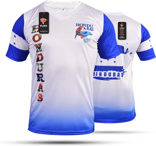 Miniatura 3 de Fury Camiseta de Fútbol Honduras - Honduras Camiseta de Fútbol Honduras Jersey HombresMujeresMujeresUnisex