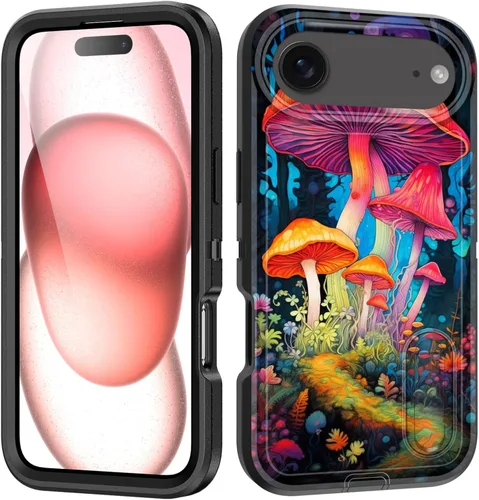 Miniatura 120 de Funda para iPhone Air con soporte integrado, a prueba de golpes, polvo y caídas, 3 capas, grado militar, funda protectora para iPhone Air de 6.5