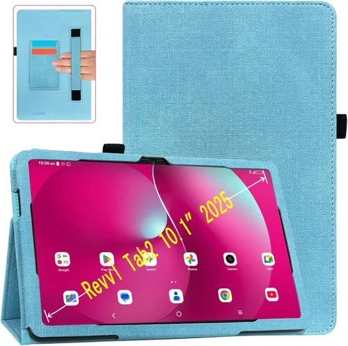 Miniatura 9 de ACdream Funda para Tablet T-Mobile Revvl Tab 2 de 10.1" Modelo 2025: 9185W (NO COMPATIBLE con Revvl Tab 5G de 10.36"), Funda Protectora Delgada