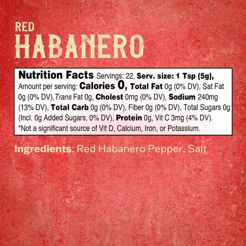 Miniatura 2 de Louisiana Pepper Exchange Salsa de puré de pimiento habanero rojo, súper picante, picante, condimento de chile, a base de plantas, sin gluten