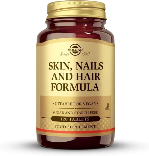Miniatura 5 de SOLGAR Glucosamina ácido hialurónico condroitina MSM, 120 tabletas y piel, uñas y cabello, fórmula avanzada de MSM, 120 tabletas