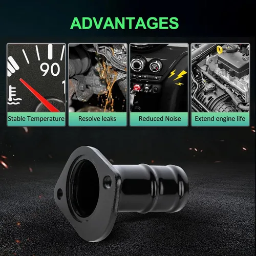 Miniatura 4 de SCITOO Conjunto de carcasa de termostato 902-698 para Dodge Caravan 3.3L, 2001-2007 para Dodge Grand Caravan 3.3L, 2001-2007 para Dodge Grand