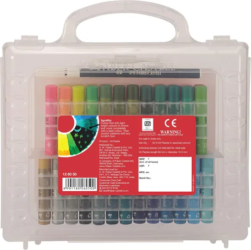 Miniatura 2 de Faber-castell Juego de 50 cajas de herramientas de color fácil de empacar y transportar (caja de plástico)