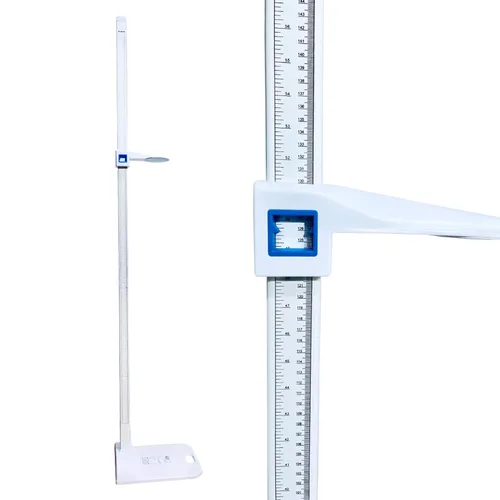 Medición de altura de aleación de aluminio Medición de altura portátil de la varilla de medición de altura 8-82 pulgadas/7.9-82.7 in/unidad con cm y