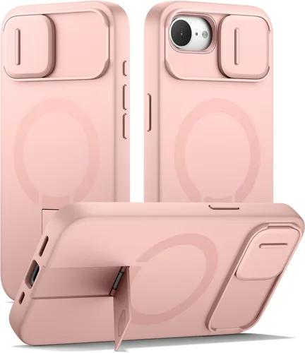 Miniatura 41 de SURITCH - Funda para iPhone 17 Pro Max con cubierta de control de cámara, cubierta para cámara y soporte ajustable, compatible con MagSafe, a prueba
