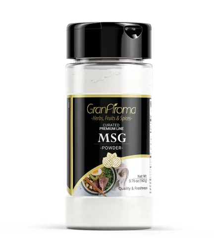GranAroma MSG en polvo, glutamato monosódico, potenciador del sabor (5.76 onzas)