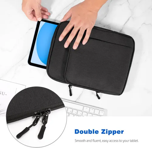 Miniatura 8 de Dadanism Funda protectora para tablet de 9-11 pulgadas para iPad (A16) de 11 pulgadas, iPad de 10.9 pulgadas, iPad 9/8/7ª generación de 10.2