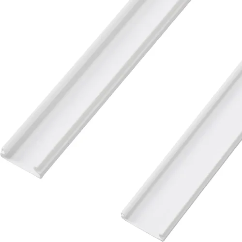 Miniatura 7 de FTVOGUE Cord Hider Kit, Paintable Cable Cover with Double Sided Tape No Drilling Required, Flames Retardant PVC Wire Raceway