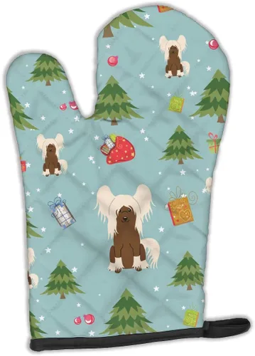 Miniatura 188 de Caroline's Treasures BB2732OVMT Dog House Collection Border Collie - Guante de horno grueso resistente al calor para sartenes calientes y horno