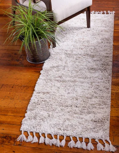 Miniatura 20 de Unique Loom Hygge Shag Collection - Alfombra moderna de inspiración marroquí, afelpada y acogedora, 2.2 x 3 pies, color azul/azul marino