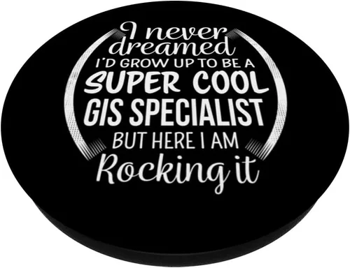 Miniatura 2 de GIS Specialist Gifts - PopSockets de agradecimiento divertidos PopGrip intercambiables