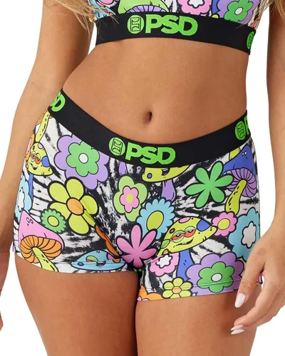 PSD Pantalones cortos tipo bóxer para mujer, estampado de Playboy (Playboy Funk)