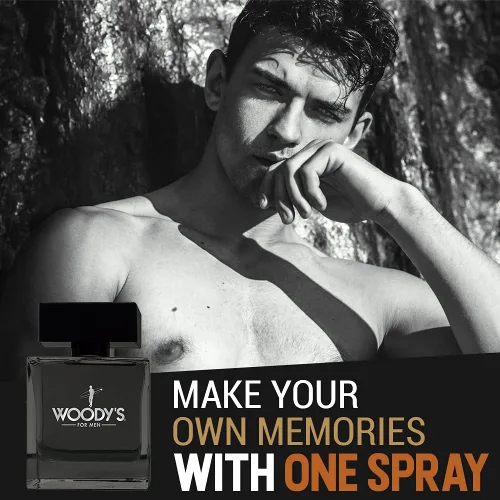 Miniatura 3 de Woody's Colonia para hombre, fragancia de larga duración con aroma fresco, Eau de Toilette masculino para uso diario, 3.4 onzas líquidas
