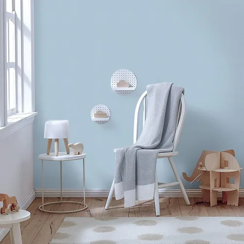 Miniatura 4 de Abyssaly Papel Tapiz Azul Papel Tapiz Azul Despegar y Pegar Papel Tapiz Removible Decorativo Despegar y Pegar Papel de Pared Autoadhesivo Papel