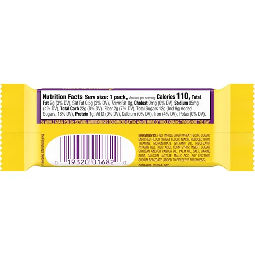 Miniatura 3 de Newtons Soft & Fruit - Galletas masticables de higo, (barras de higo), 120 paquetes de bocadillos (1 galleta por paquete)