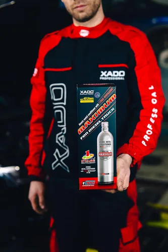 Miniatura 2 de XADO 1 Etapa Máxima para Camiones Diésel Aditivo de Aceite de Motor para Maquinaria de Gran Potencia y Tractor Remolque Semi Camión Capacidad